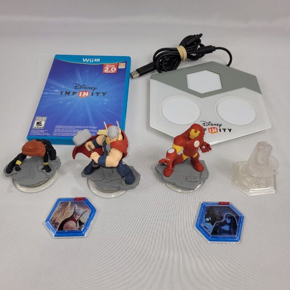Wii U Disney Infinity 2.0 Avengers Complete Starter Video Game Figures Portal - Picture 1 of 1